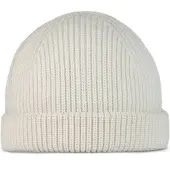 Buff Knitted Beanie Beige