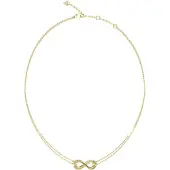 GUESS Amore Infinity Necklace Doré Femme