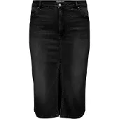 ONLY Jupe 'CARRose' noir denim