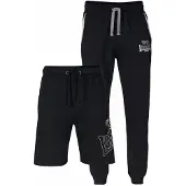 Lonsdale Pantalon gris / noir