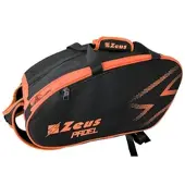 Zeus Padel Bag Raquette de padel Sac noir orange