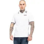 Lonsdale T-Shirt bleu / rouge / blanc