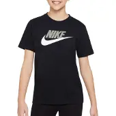 Nike T-Shirt 'FUTURA HBR' gris clair / noir / blanc