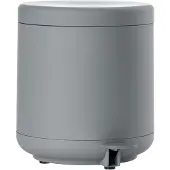 Zone Denmark Poubelle à Pédale Zone Denmark Ume Gris 4L