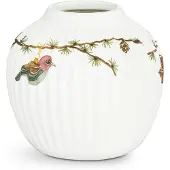 Kähler Hammershi Christmas-13 Cm Ceramic Vase Blanc
