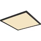 Globo Lighting Plafonnier plastique noir, LED