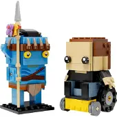 LEGO BrickHeadz 40554 Jake Sully et son avatar