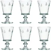 La Rochère Grand verre pied Bee 16 cm avec 35 cl, lot de 6