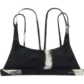 Mystic Bodil Strappy Bikini Top Noir 38 Femme