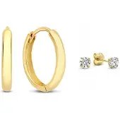 Isabel Bernard Boucles d'oreilles or