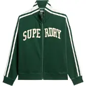Superdry Athletic Applq Loose Full Zip Sweatshirt Vert M Femme