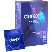Durex - Préservatifs extra sûrs - 18 pièces