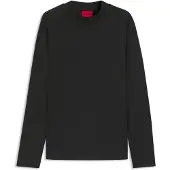 HUGO Dimersolo 10271881 01 Long Sleeve T-shirt Noir L Homme