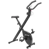 SPORTINATOR Vélo d'appartement pliable X-Bike noir