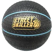 STREETSKILLER "Ultimate Grip" Ballon de basket noir/bleu