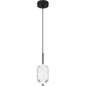 Globo Lighting Lampe à suspendre métal noir mat, LED