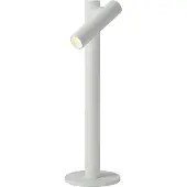 Lucide Lampe d'extérieur de table blanche avec batterie intégrée et LED 2,2 W ANTRIM