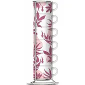 Bialetti Espresso Cups Tea Set Rose One Size / EU Plug 220V
