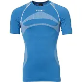 Kempa Attitude Pro Short Sleeve Base Layer Bleu XL-2XL Homme