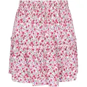 Swirly Jupe 'Back To School' bleu / vert clair / rose clair / blanc