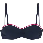 s.Oliver Hauts de bikini marine / rouge / blanc