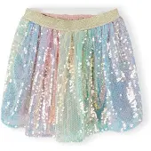 MINOTI Jupe turquoise / azur / or / rose