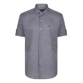 Jimmy Sanders Chemise bleu marine