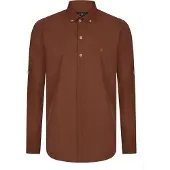 Jimmy Sanders Chemise cognac
