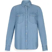 Liu Jo Chemise UA5238 femmes - Bleu - IT 40