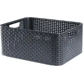 Curver Panier de style M gris foncé