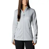 Columbia Park View Grid Full Zip Fleece Gris M Femme