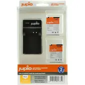 Jupio Set 2pcs EN-EL12 batteries - 1050 mAh chargeurs pour Nikon