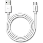 Pedea Câble de charge rapide et de données USB-A/USB-C , 1m, blanc