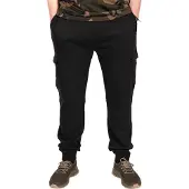 Fox International Fishing Kalhoty LW Joggers de combat noir/camo - L