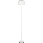 TRIO Lampadaire LED, variateur tactile, batterie, USB, blanc, H 147 cm
