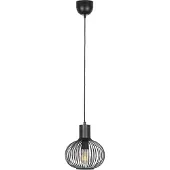 TRIO Lampe suspendue en fil de fer Gila Ø 23 cm - noir