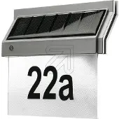 Chilitec Eclairage solaire des numéros de maison de Ritter