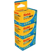 Kodak Ultra Max 400 Gc135-36-v 3 Pack Reel Clair