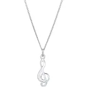 Elli Chaîne 'Notenschlüssel' argent