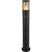 Globo Lighting lampe d'extérieur acier inoxydable noir mat, 1x E27