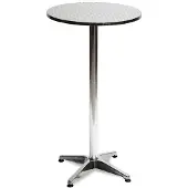 Dema Table de bistrot réglable en hauteur 70/111 cm