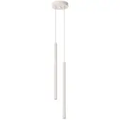 Sollux Lampe suspendue PASTELO 2 beige 2xG9 8W acier 104x15x15cm