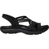 SKECHERS Sandales 'Reggae Slim - Simply Stretch' noir