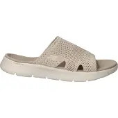 SKECHERS Go Walk Flex Sandal - Elation Open Teen - Gebroken wit - Maat 41