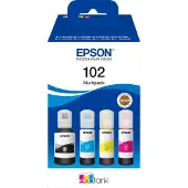 Epson 102 Bouteilles d'Encre Pack Combiné Couleur