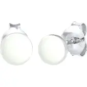 Elli Boucles d'oreilles 'Geo' argent