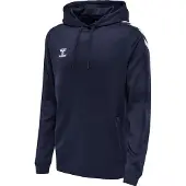 Hummel Sweat de sport bleu nuit / blanc