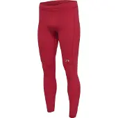 Hummel Pantalon de sport gris / rouge foncé