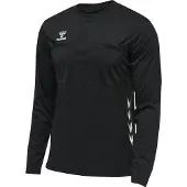 Hummel T-Shirt fonctionnel 'Referee' noir / blanc