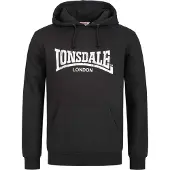 Lonsdale Sweat-shirt 'Wolterton' noir / blanc